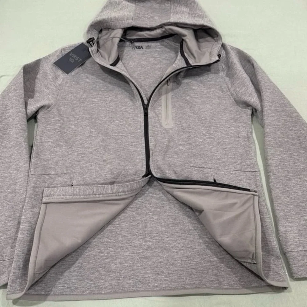 VRST Pinnacle Fleece Full Zip‎ Hooded Jacket Men's Small